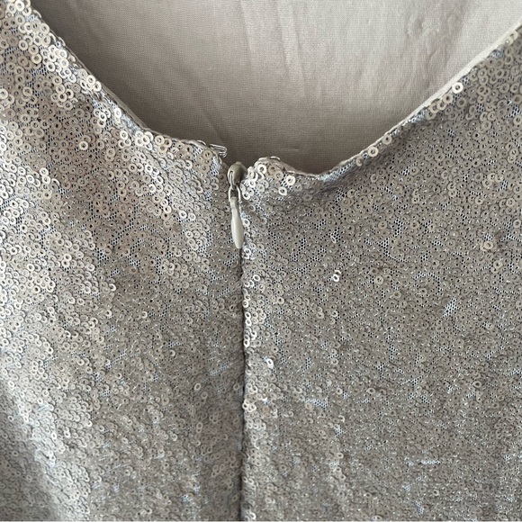 New! Altar’D State Avynly Champagne Sequins Paityn Maxi Dress 37636 - Picture 14 of 15